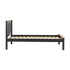 Monaco 3FT Bed Low Foot End - Grey/Oak Effect Home Done
